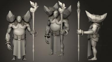 Military figurines Goron 3d model